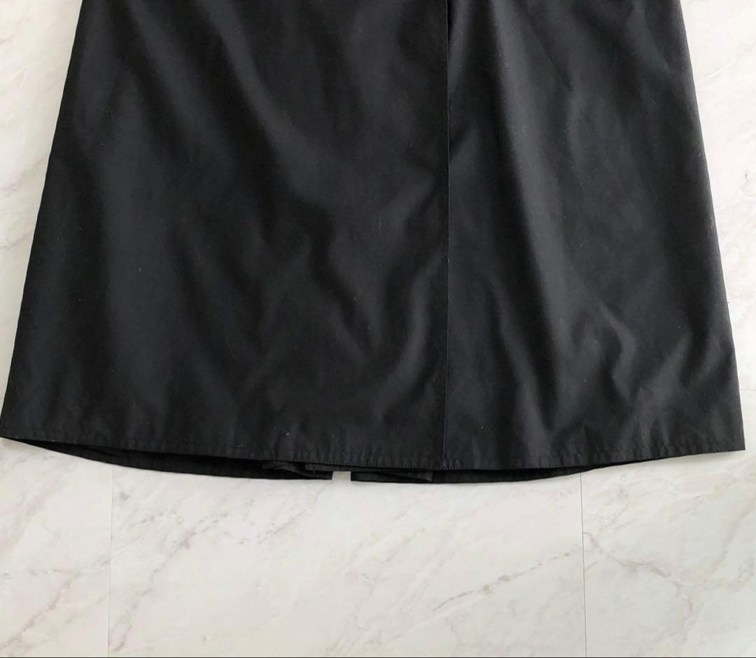 ✨美品✨マックスマーラ ベルデットコート ロング Lサイズ ブラック 白タグ