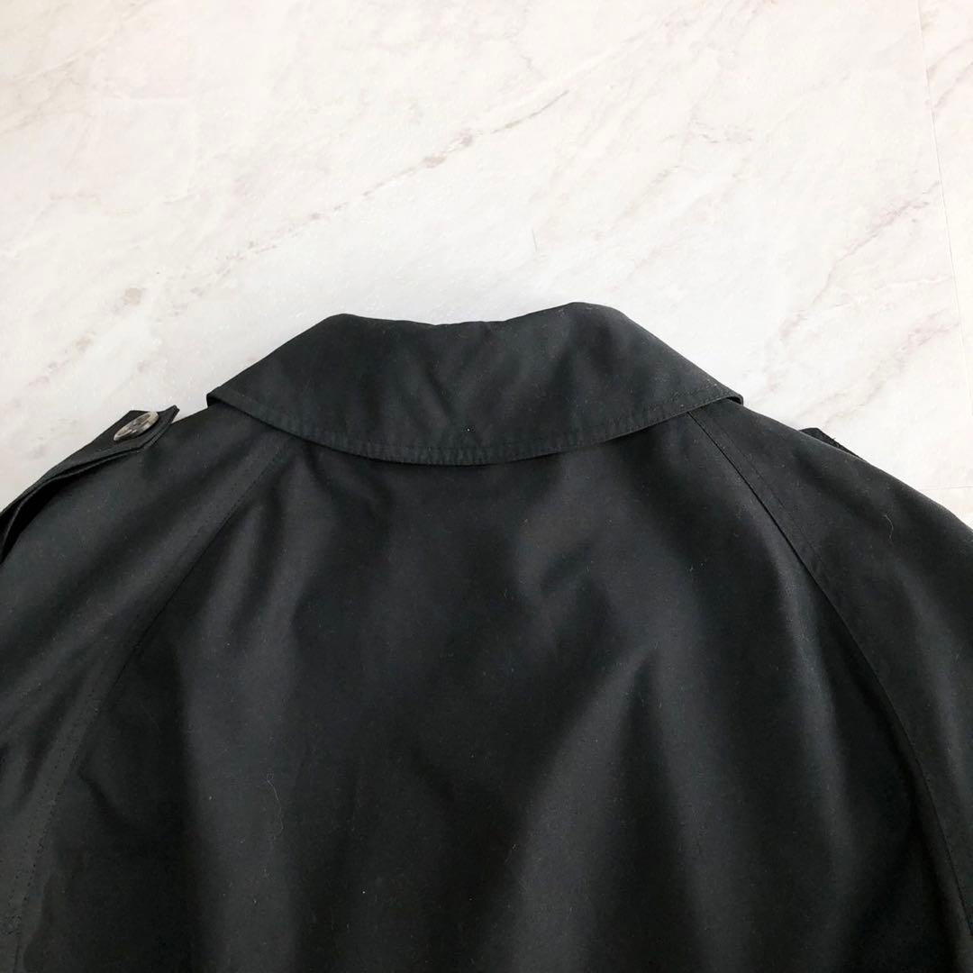 ✨美品✨マックスマーラ ベルデットコート ロング Lサイズ ブラック 白タグ