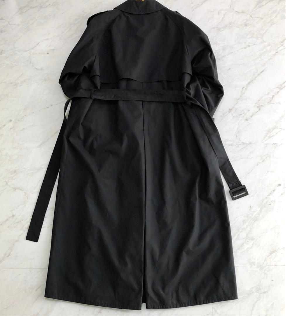 ✨美品✨マックスマーラ ベルデットコート ロング Lサイズ ブラック 白タグ