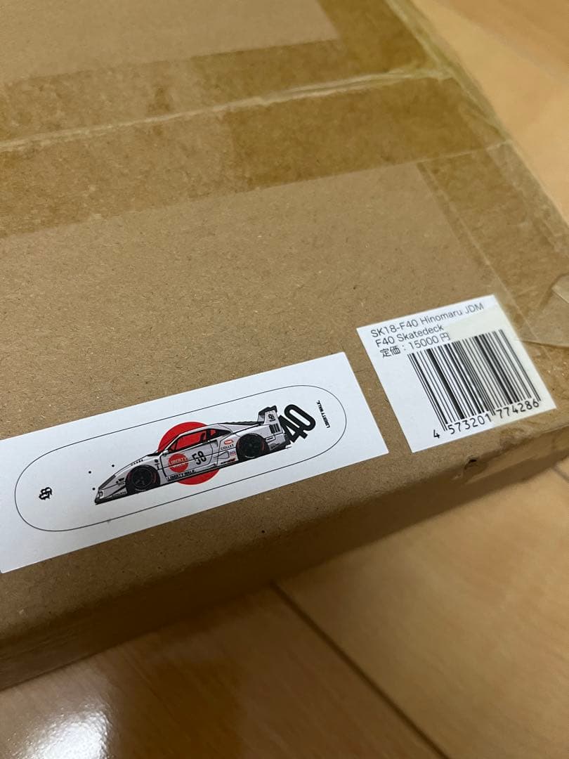 LIBERTY WALK F40 Hinomaru JDM スケートデッキ