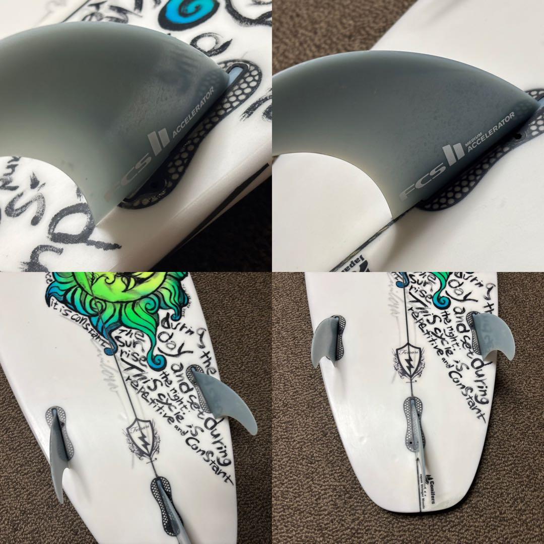 ★FCS2★CRAVE フェラーリ　ハイパフォーマンス　ショート　サーフボード