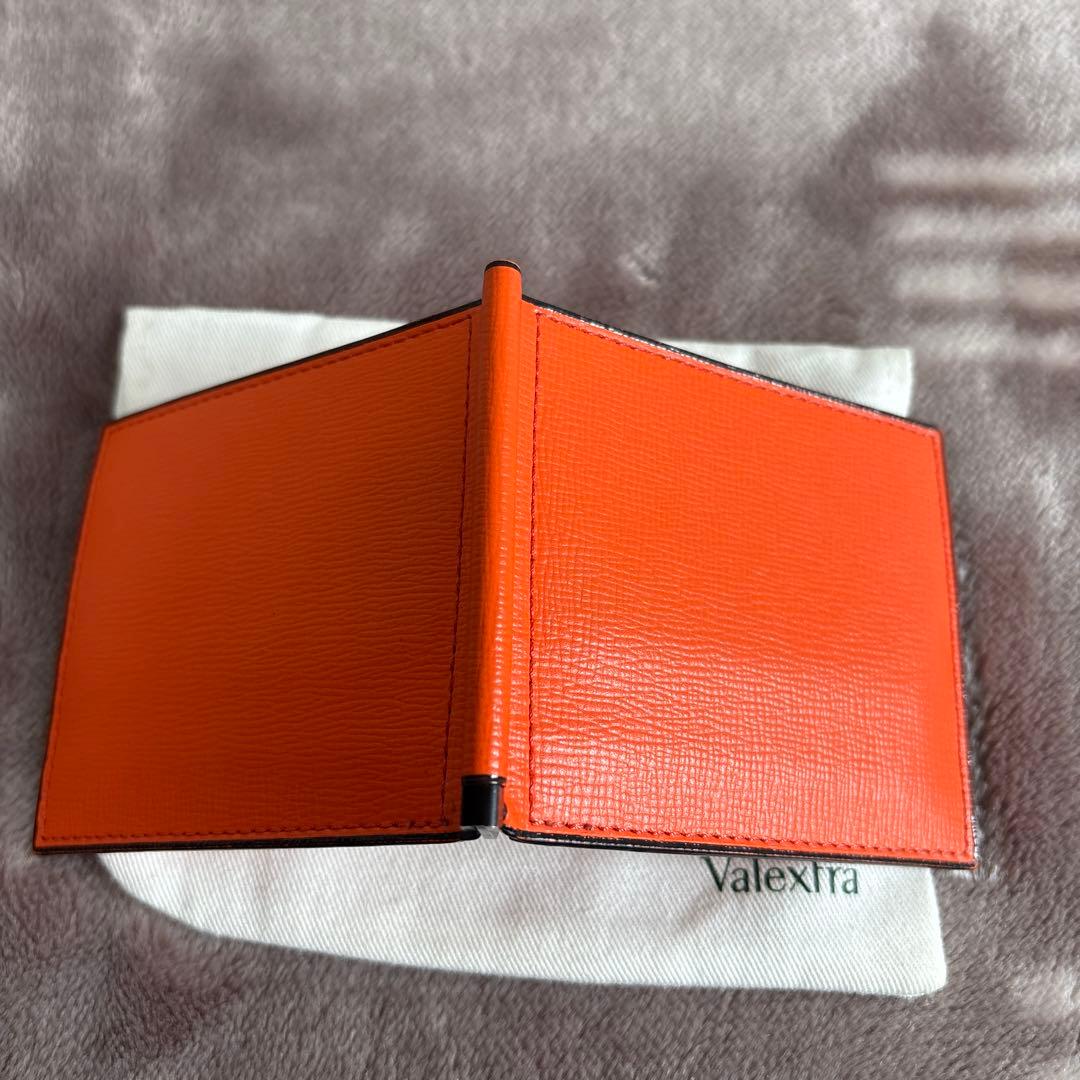 Valextra オレンジ マネークリップ