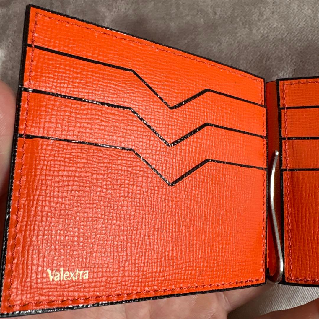 Valextra オレンジ マネークリップ