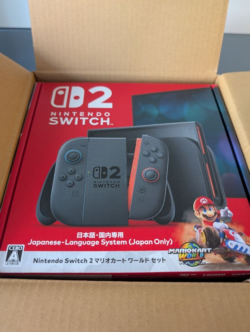 【新品未開封】Nintendo Switch２ 本体　マリオカート