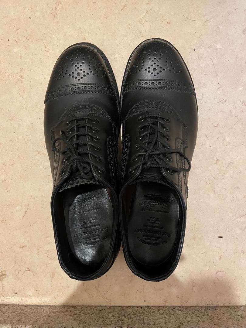 t*1様 人気モデルfoot the coacher 革靴