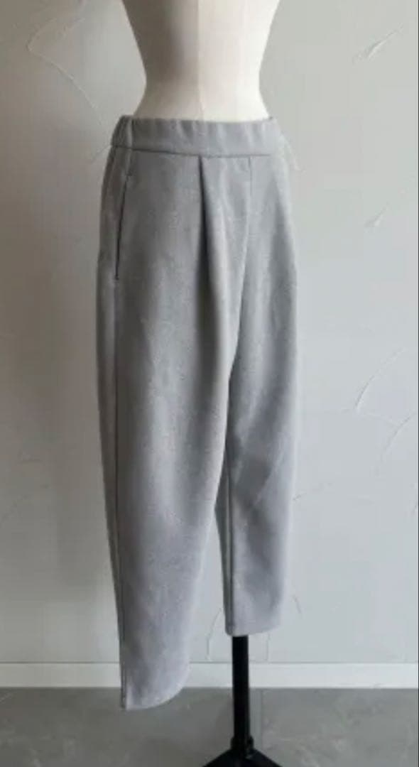 新品★JULY NINE★ふわもちパンツ⭐︎グレー⭐︎38