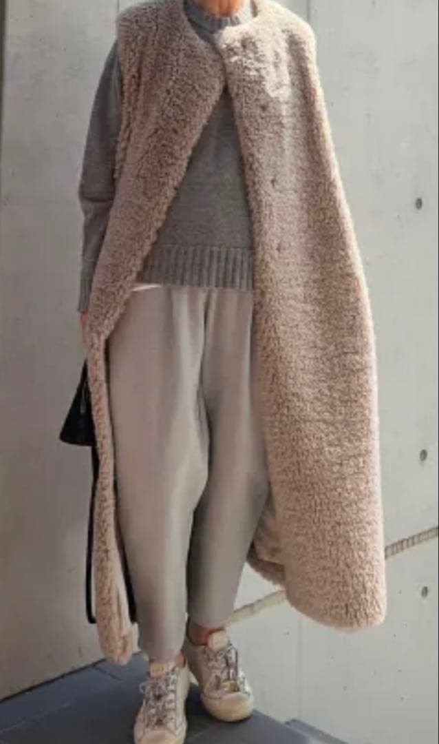 新品★JULY NINE★ふわもちパンツ⭐︎グレー⭐︎38