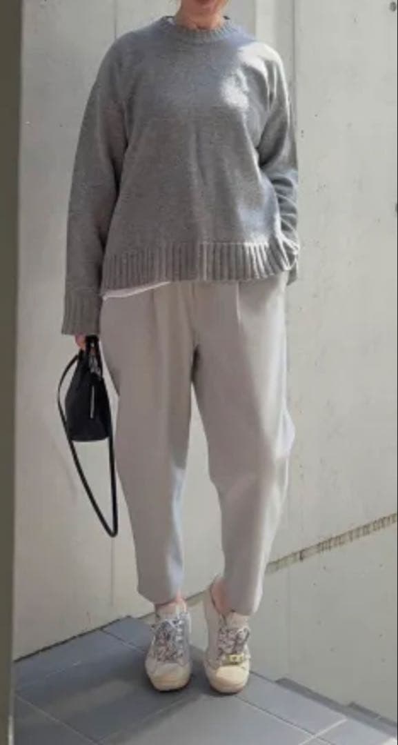 新品★JULY NINE★ふわもちパンツ⭐︎グレー⭐︎38