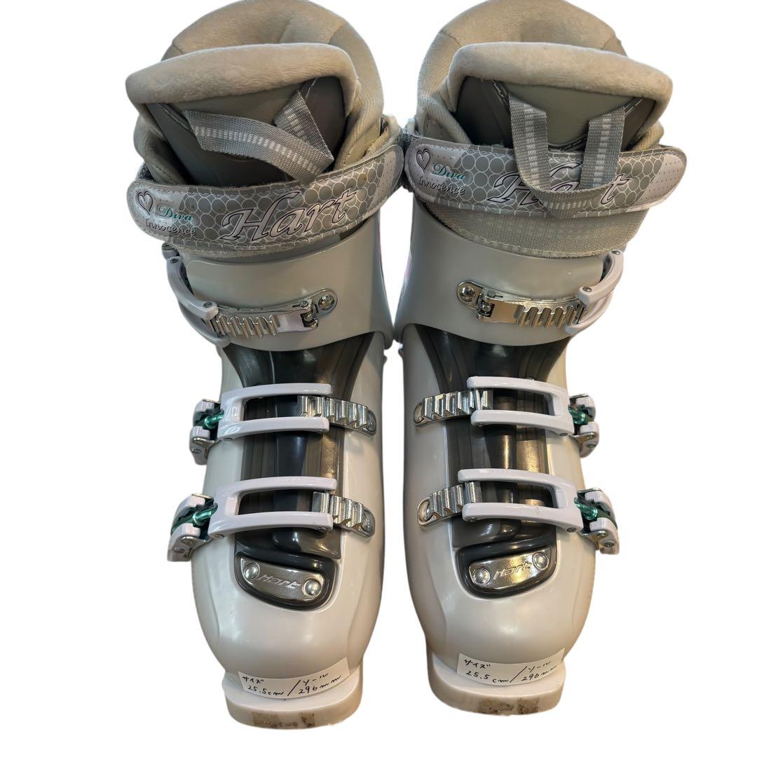 美品　レディーススキーセット　ピュアコンシャス147cm 25-25.5cm