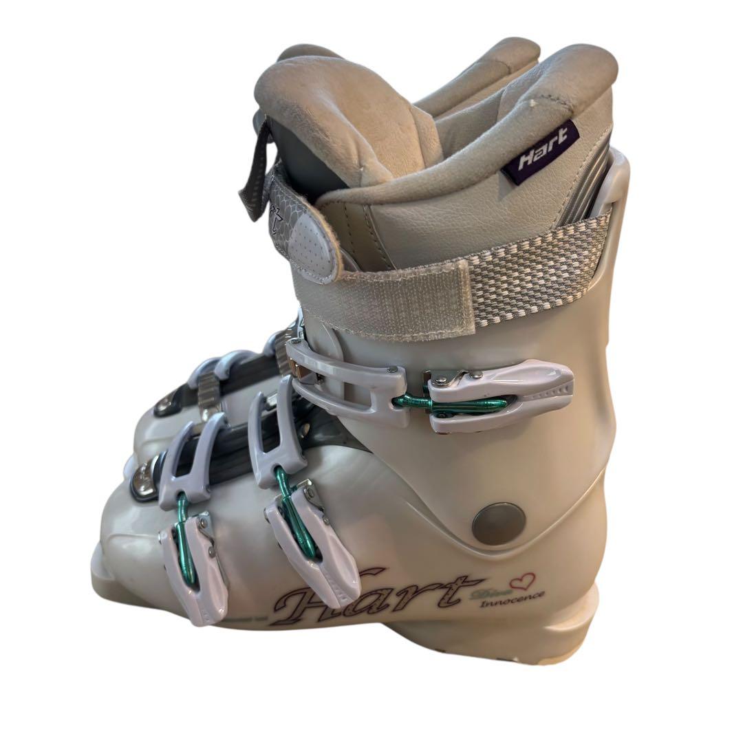 美品　レディーススキーセット　ピュアコンシャス147cm 25-25.5cm