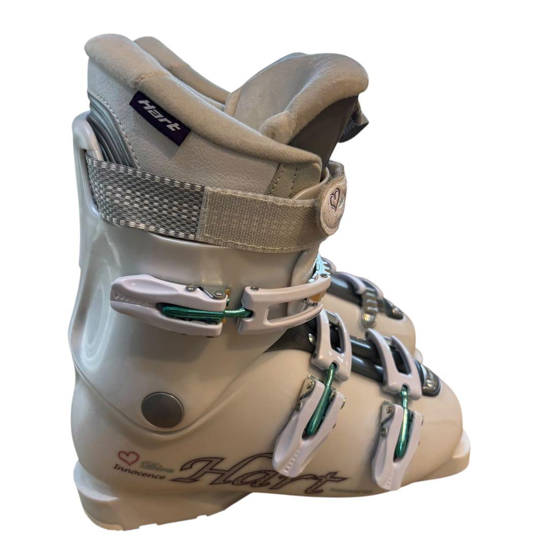 美品　レディーススキーセット　ピュアコンシャス147cm 25-25.5cm