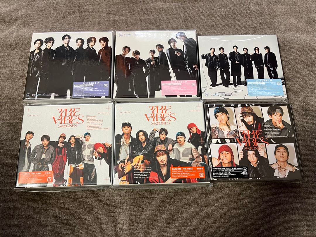 【新品未開封】SixTONES CD シングル・アルバム まとめ売り