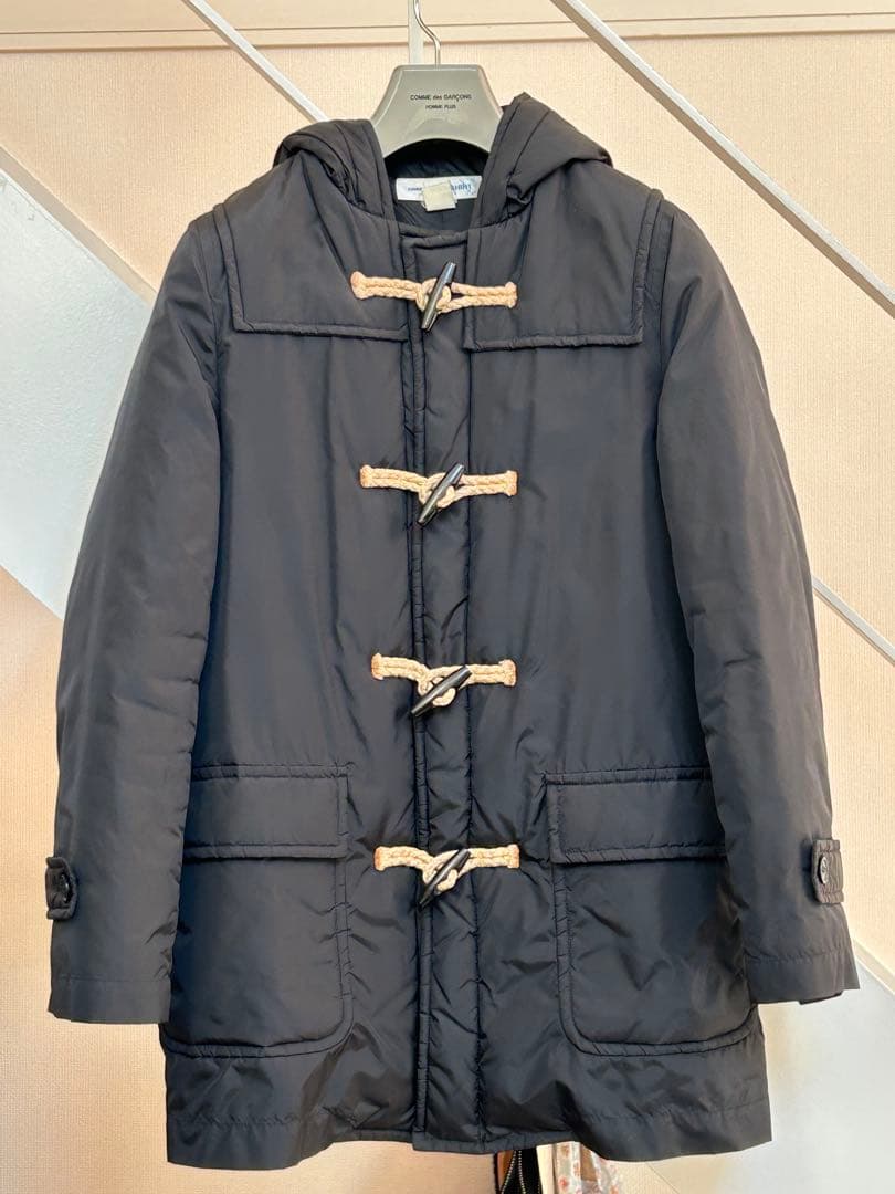 ［美品］COMME des GARÇONS SHIRT ダッフルコート Ｓ　BK