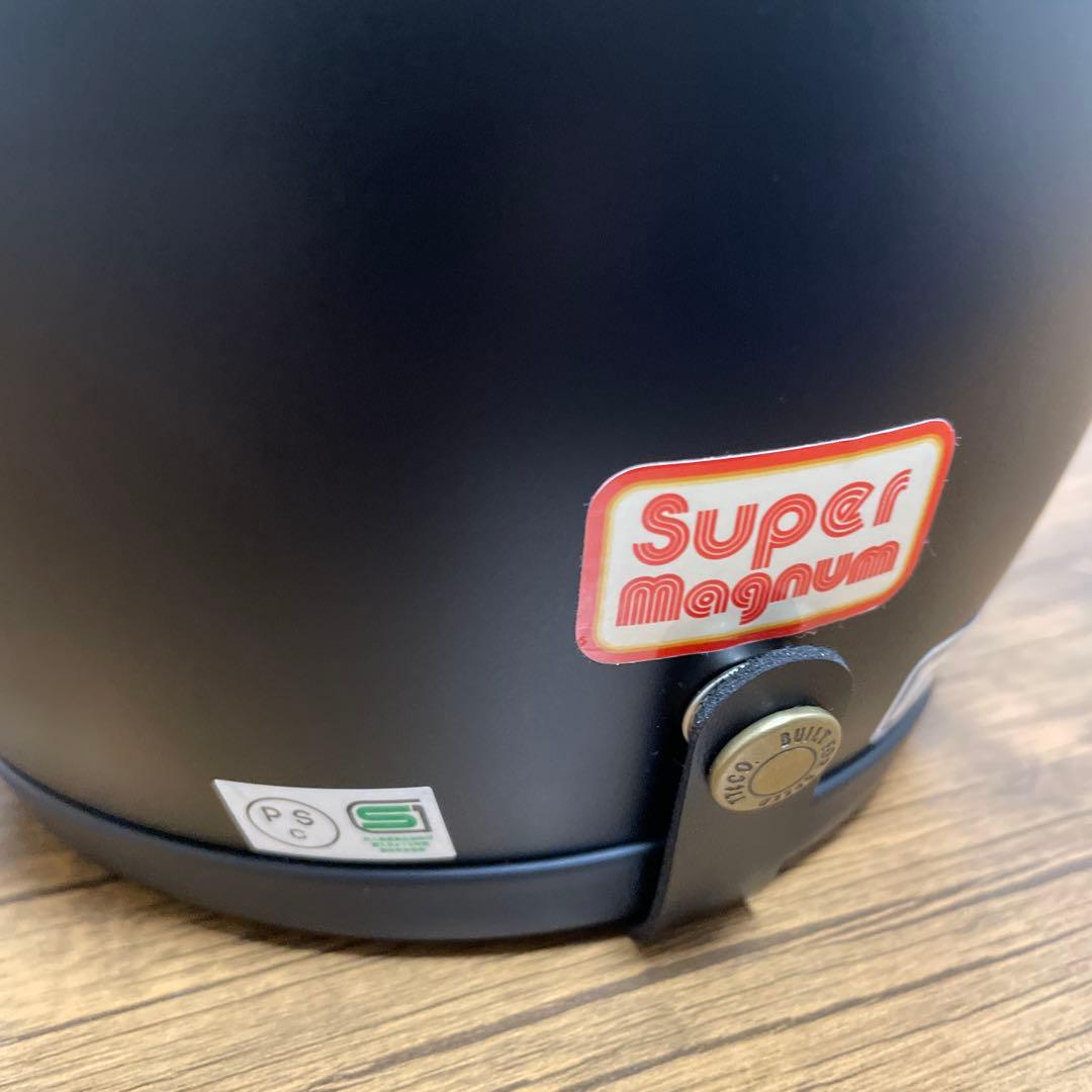 TT&CO. スーパーマグナム ジェットヘルメットM/Lサイズ57-58cm