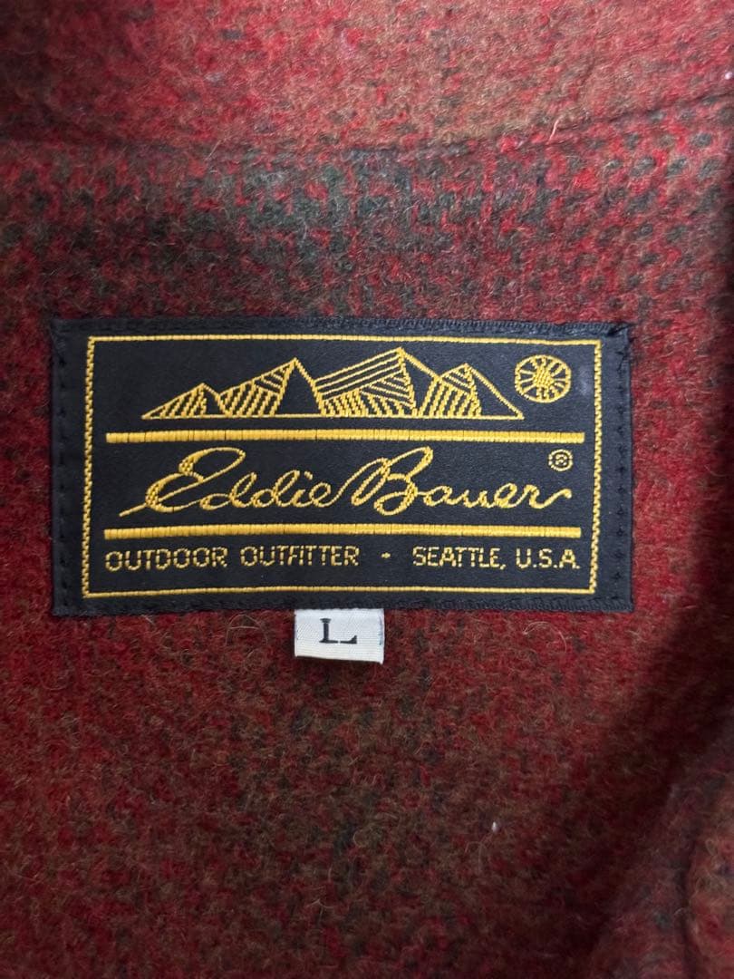 80s エディバウアー オンブレウールジャケット