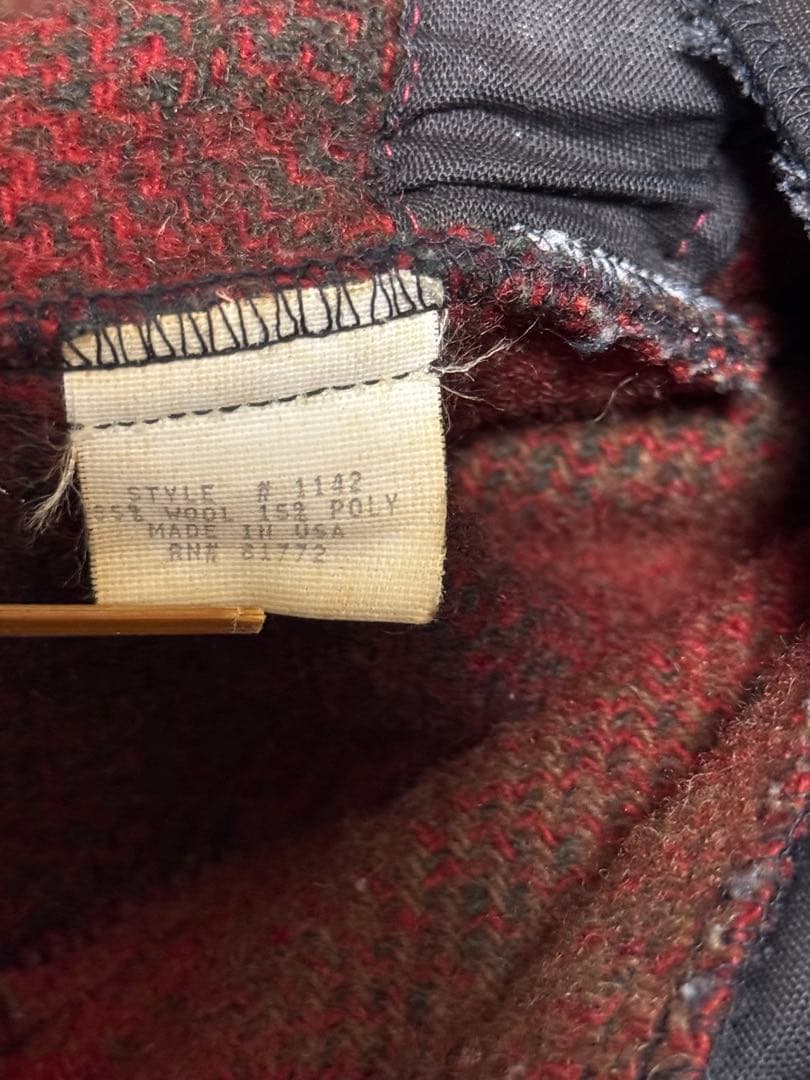 80s エディバウアー オンブレウールジャケット