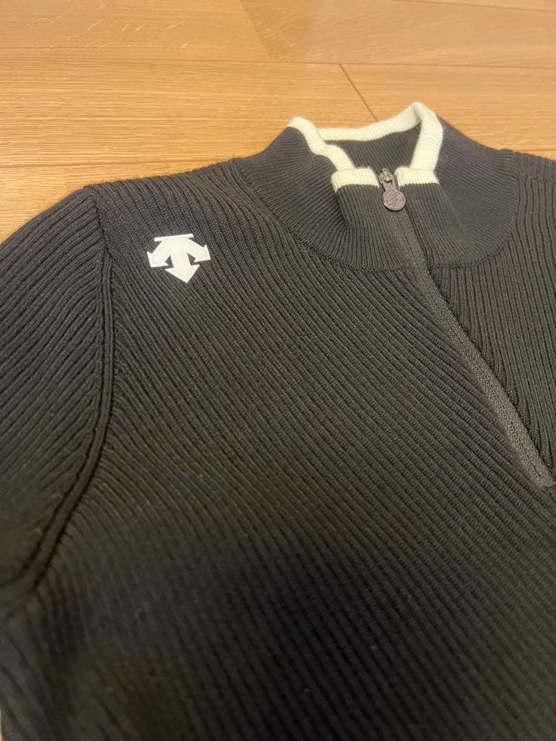 DESCENTEGOLF ジップスタンドセーター