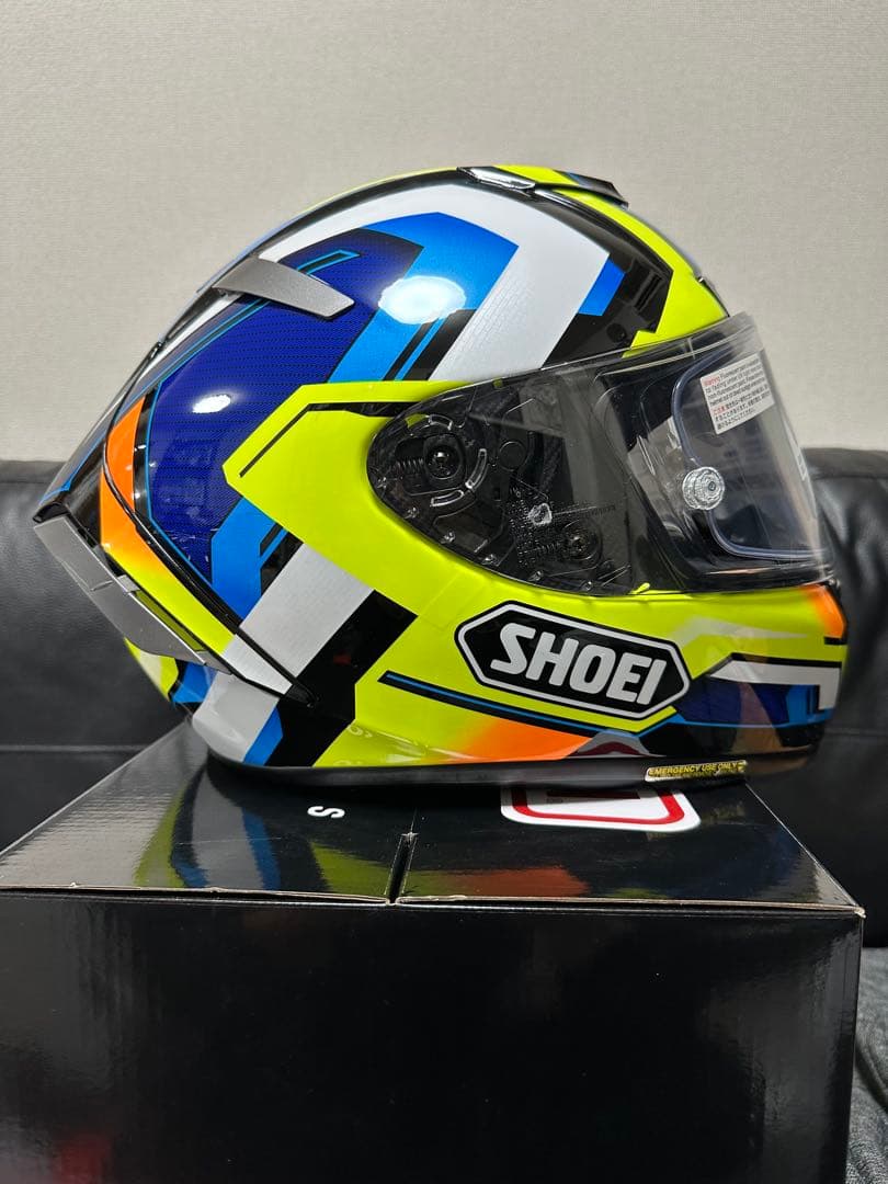 SHOEI X-fourteen L　新品クリアシールド　直接引取OK