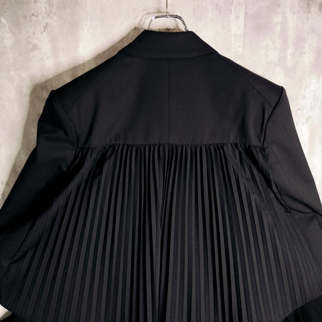 【21AWランウェイモデル・美品】ジュンヤワタナベ プリーツドッキングジャケット