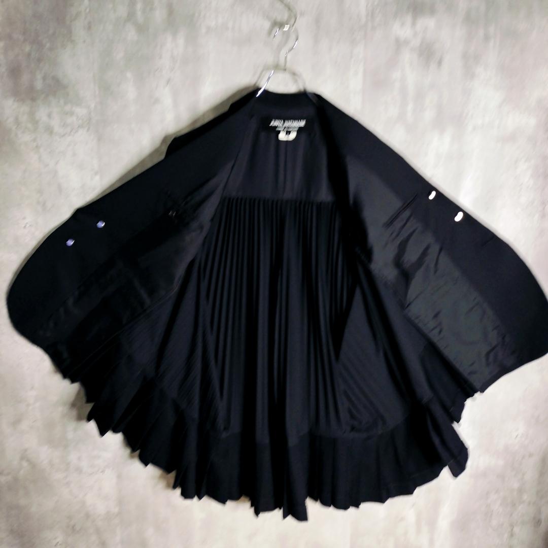 【21AWランウェイモデル・美品】ジュンヤワタナベ プリーツドッキングジャケット