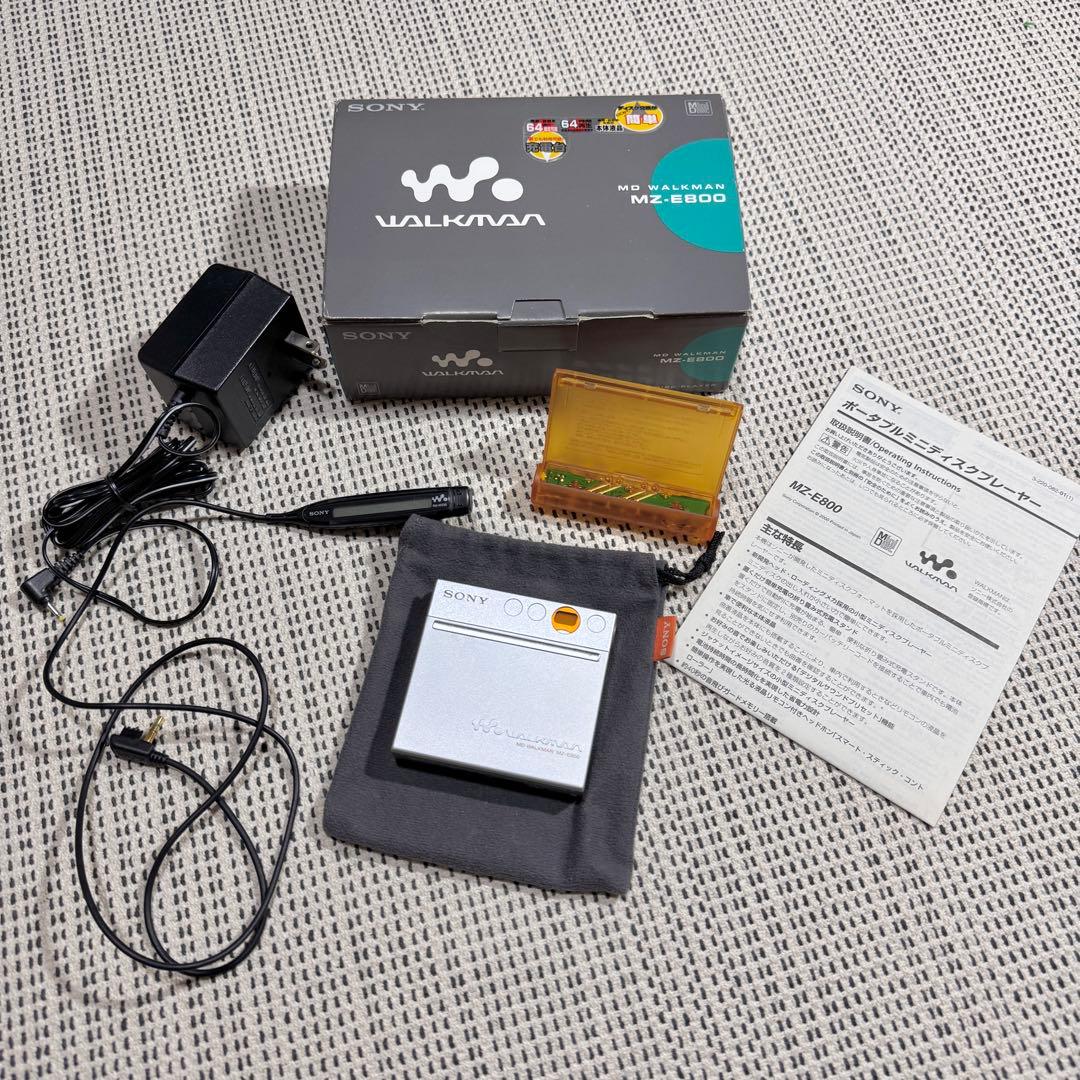 ソニー MDウォークマン MZ-E800