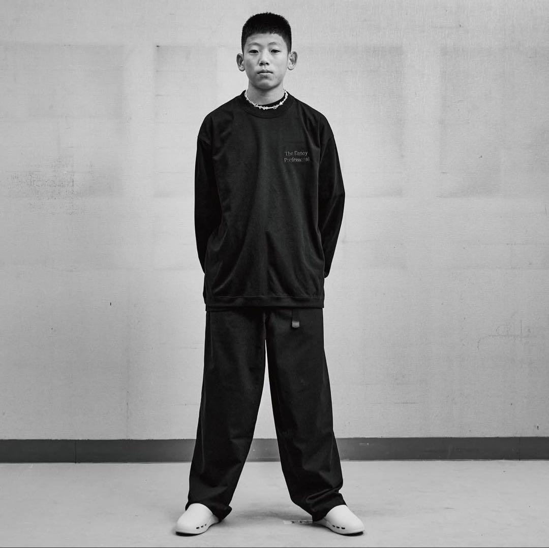 Ennoy LONG SLEEVE HEM RIB TEE 長袖Tシャツ