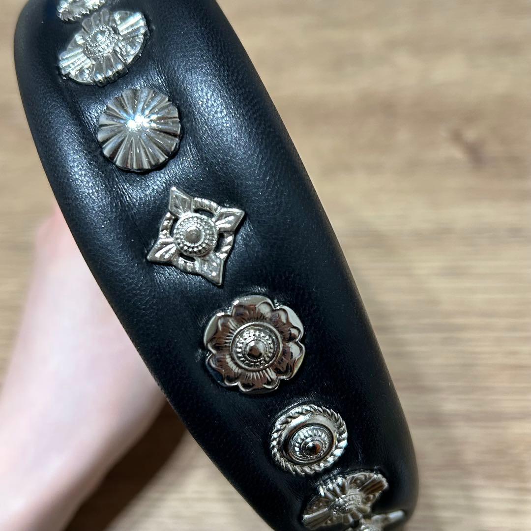 TOGA TOO Leather headband カチューシャ