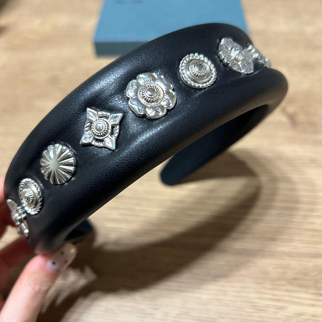 TOGA TOO Leather headband カチューシャ