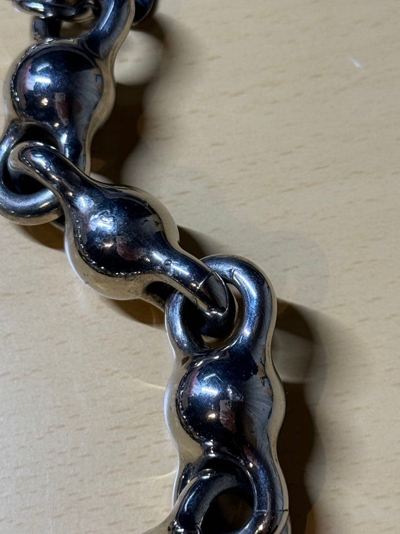 acne studios ハートチャームネックレス シルバー