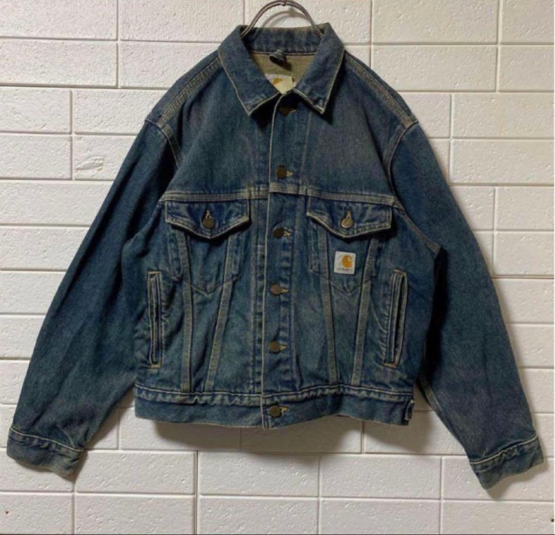 キ*メ様 25%オフCarhartt USA製星タ90s デニムジャケット