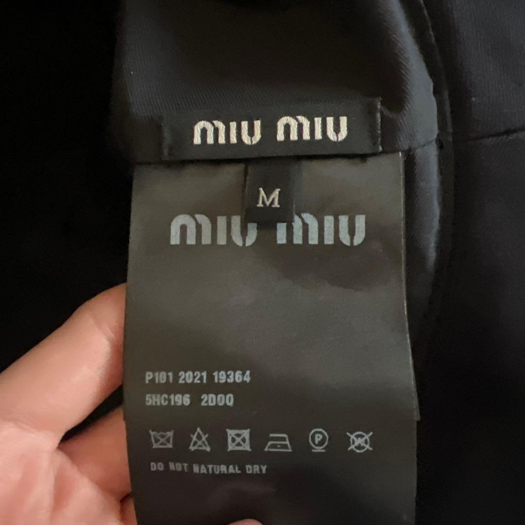 MIUMIU バケットハット バケハ 黒【美品】