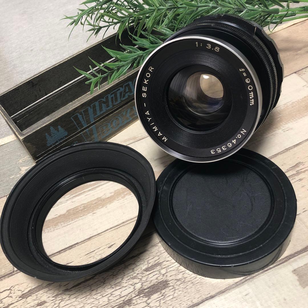 MAMIYA-SEKOR 90mm F3.8 マミヤRB67用のレンズ♪