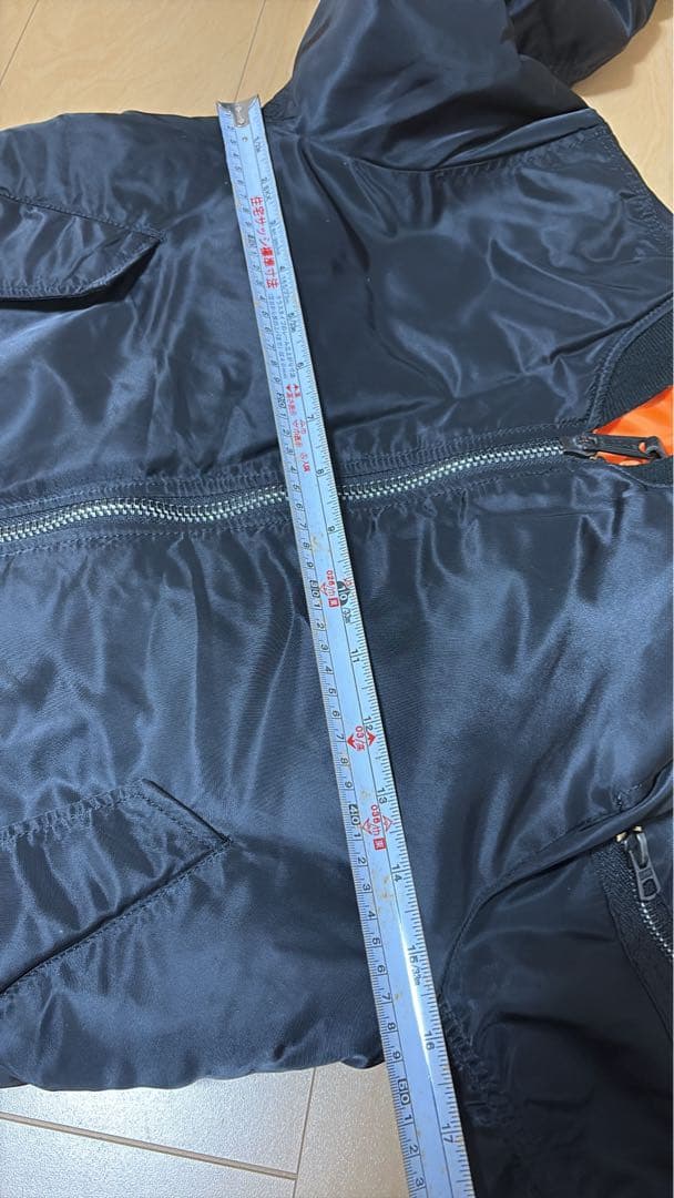 ALPHA MA-1 ブラック Sリバーシブル