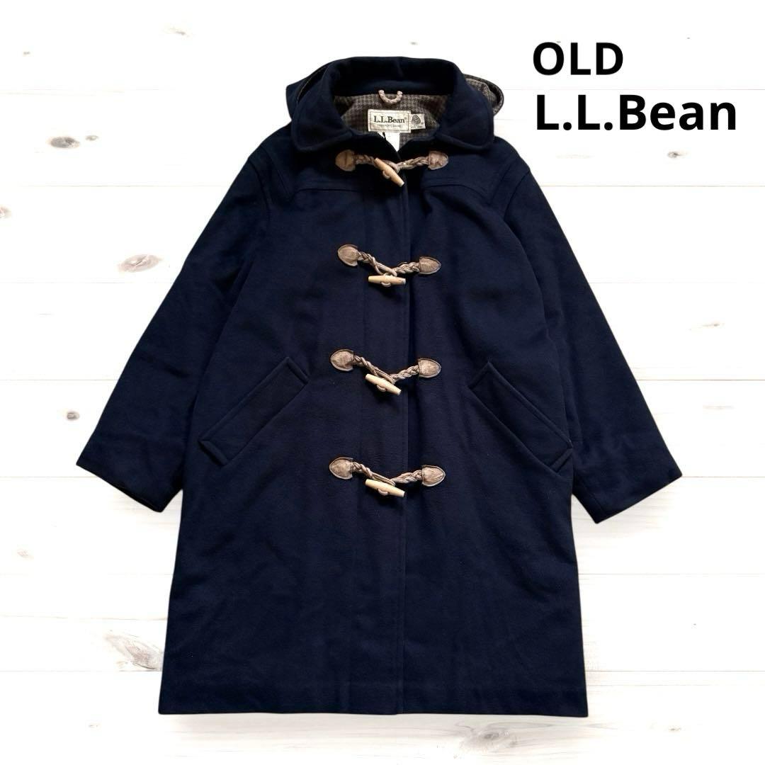 L.L.Bean USA製80s ウールダッフルコート ヴィンテージ ネイビー