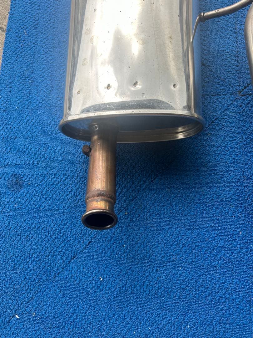 5zigen ステンレスマフラー ダブルセンター出し