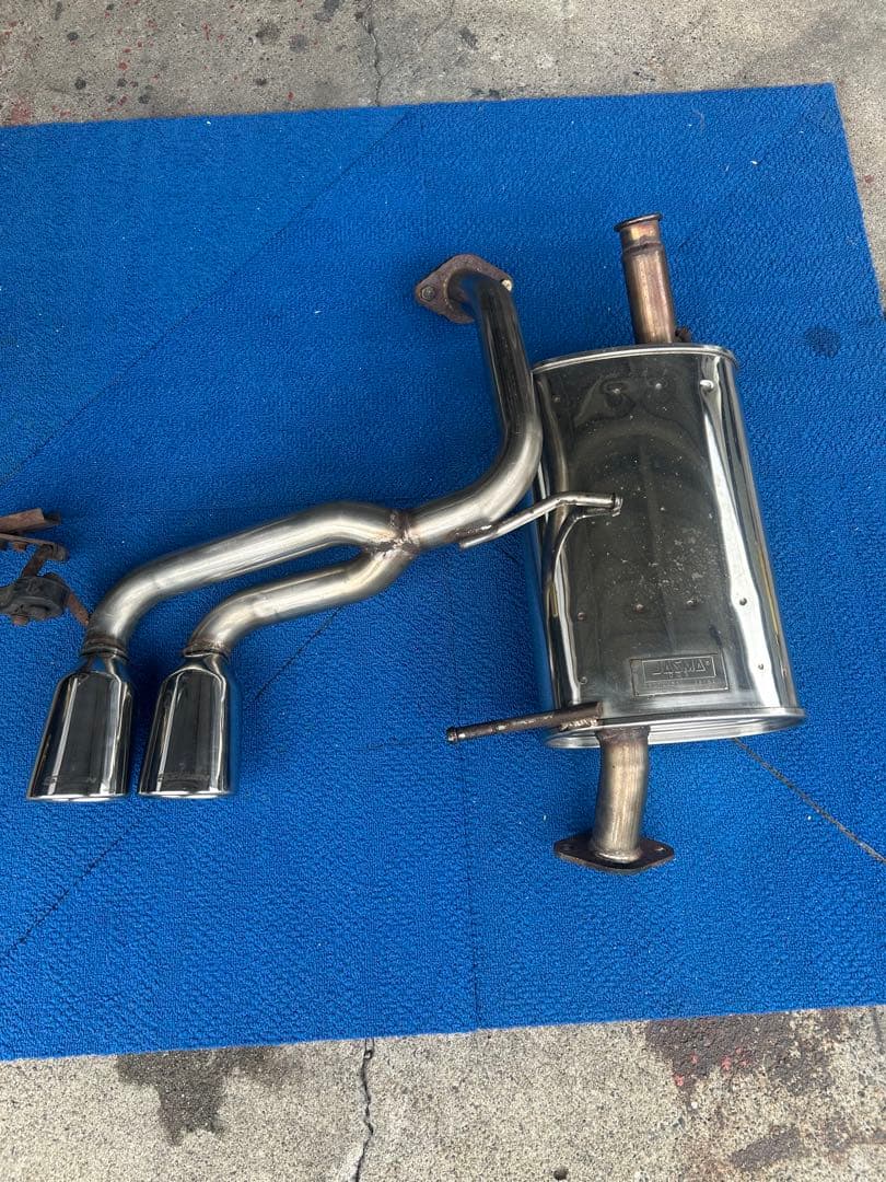 5zigen ステンレスマフラー ダブルセンター出し