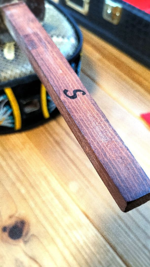 三線 紫檀 本革強化張り真壁型 美品 美音