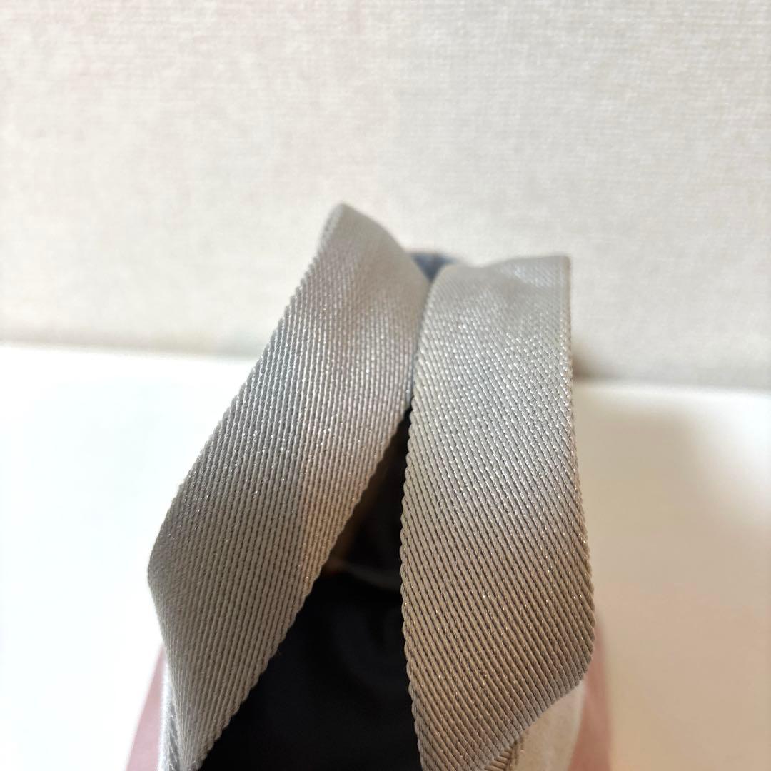 Herve Chapelier 701 ミニトートバッグ　ピンク　シルバー