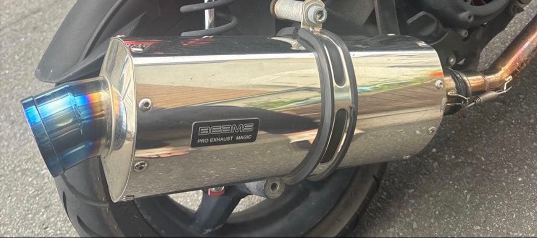 BEAMS シェイプスエアマフラー YAMAHA シグナスx1〜3型