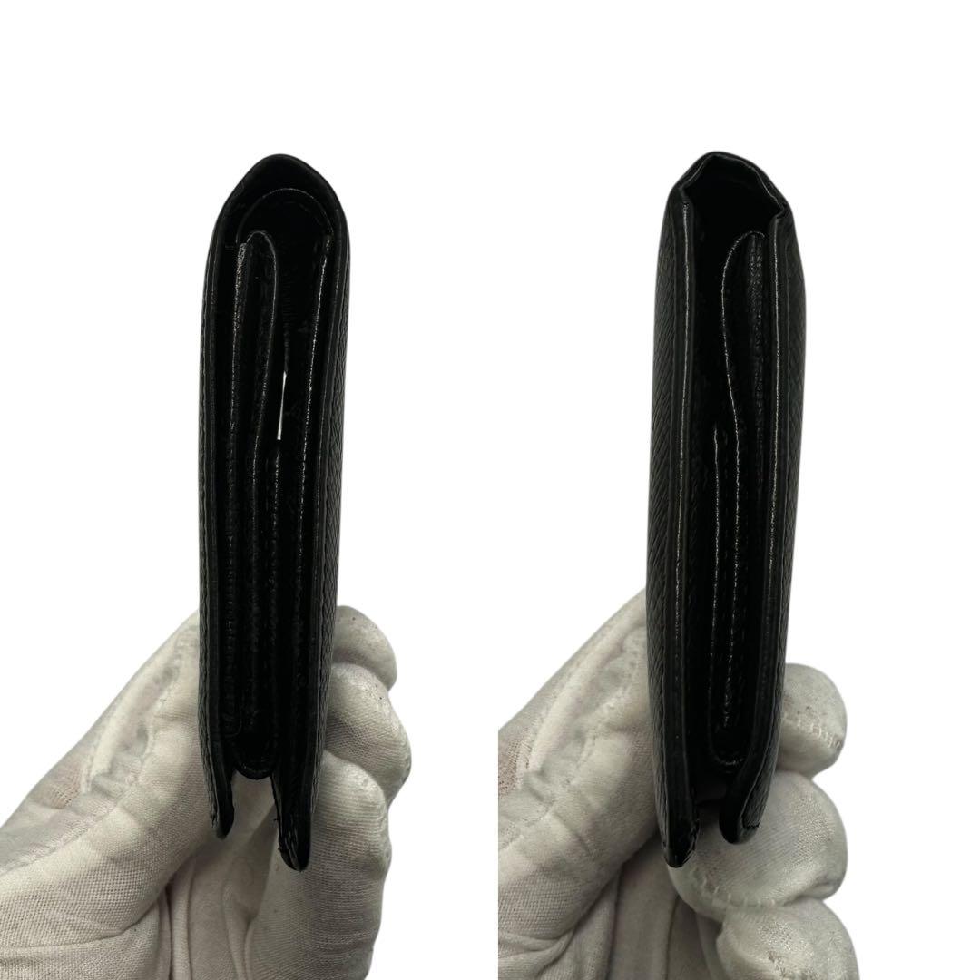 【美品】ルイヴィトン 2つ折り財布 タイガ 本革 レザー アルドワーズ 黒