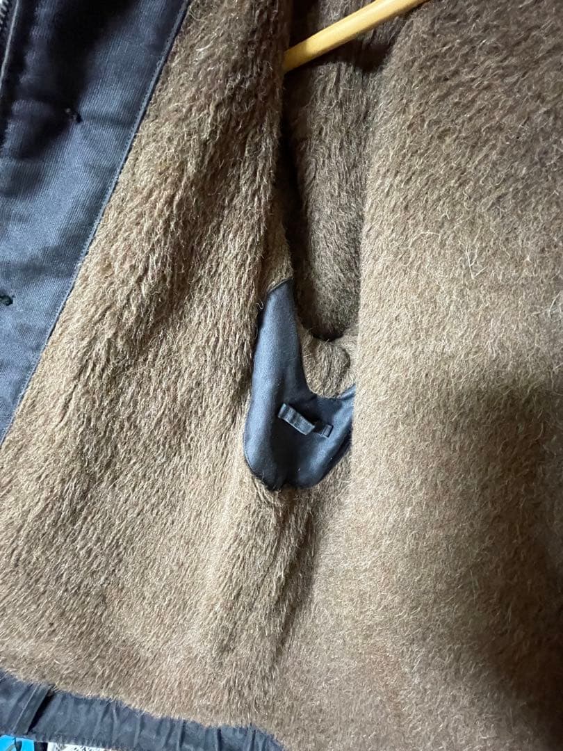 N-1デッキジャケット U.S.NAVYボア裏地 TALONジップ サイズ40