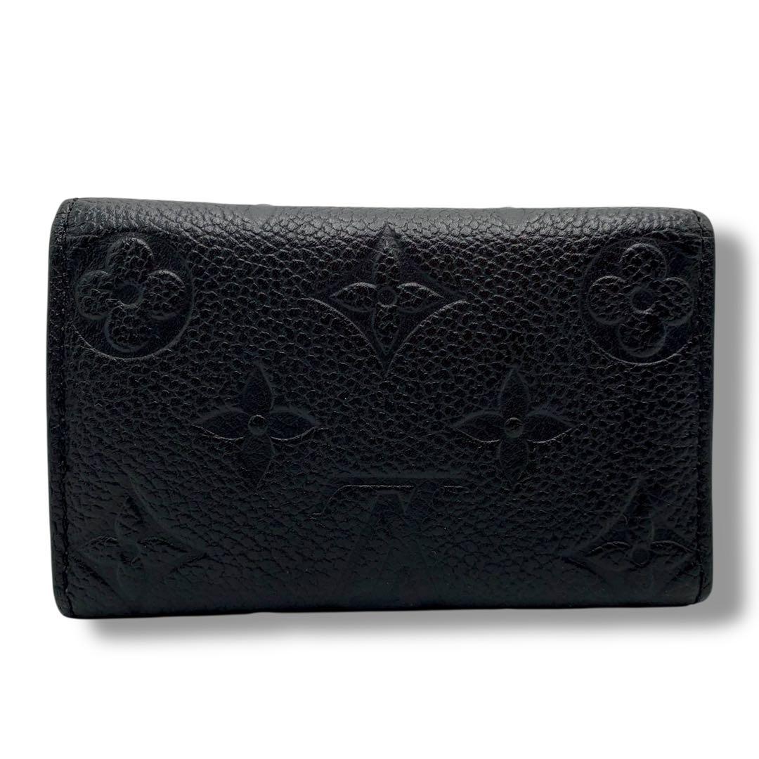 美品✨ルイヴィトン アンプラント ミュルティクレ 6連キーケース ノワール 黒