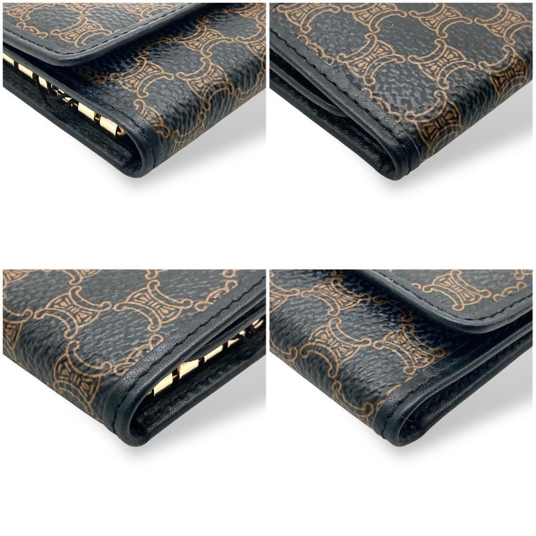 セリーヌ 6連キーケース レザー ブラウン マカダム 新品 タグ付き 70602