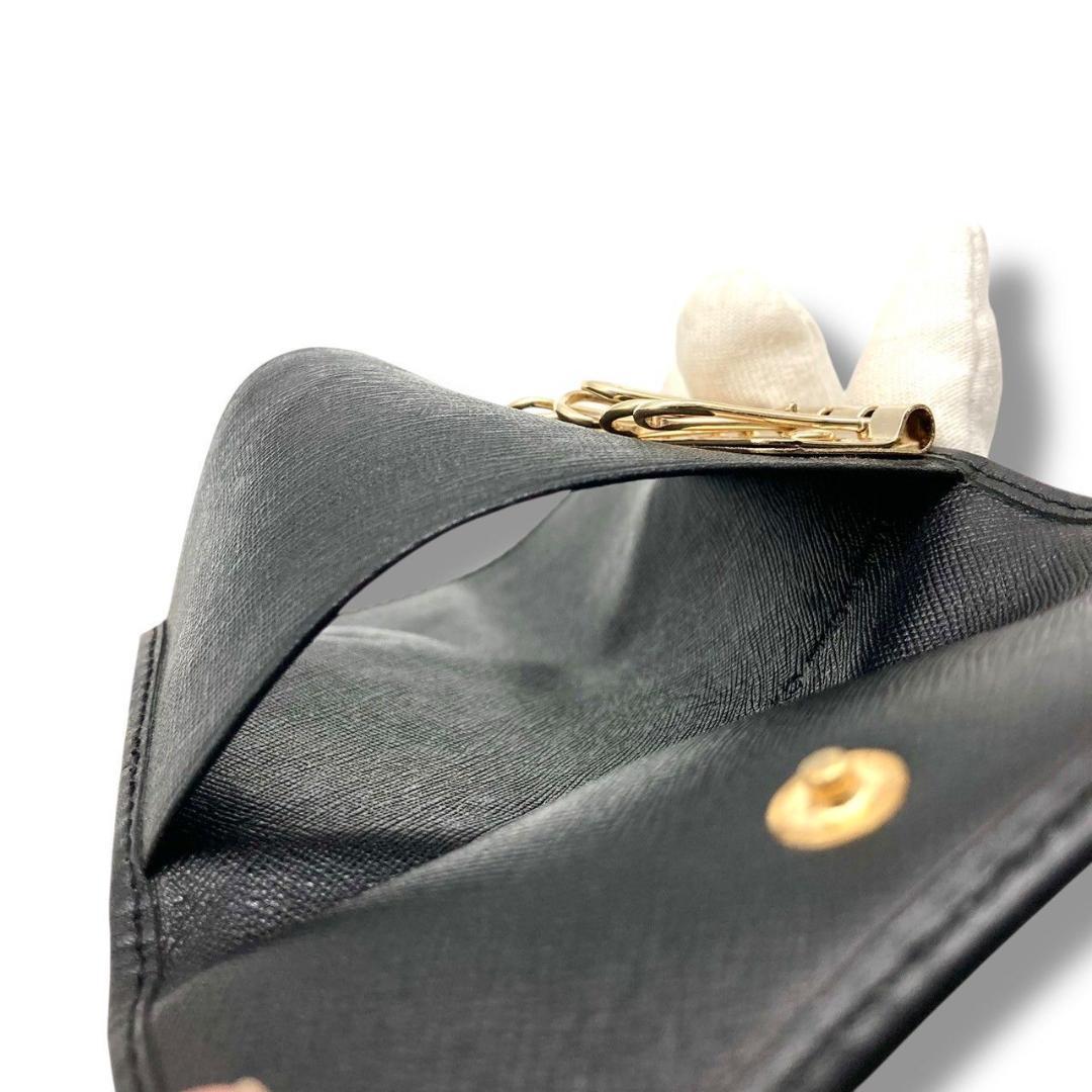 セリーヌ 6連キーケース レザー ブラウン マカダム 新品 タグ付き 70602