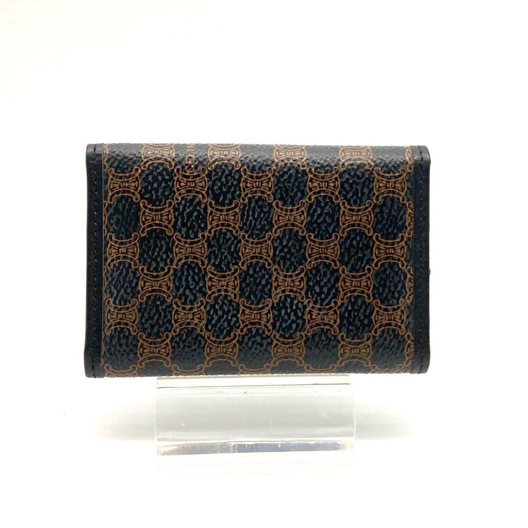 セリーヌ 6連キーケース レザー ブラウン マカダム 新品 タグ付き 70602