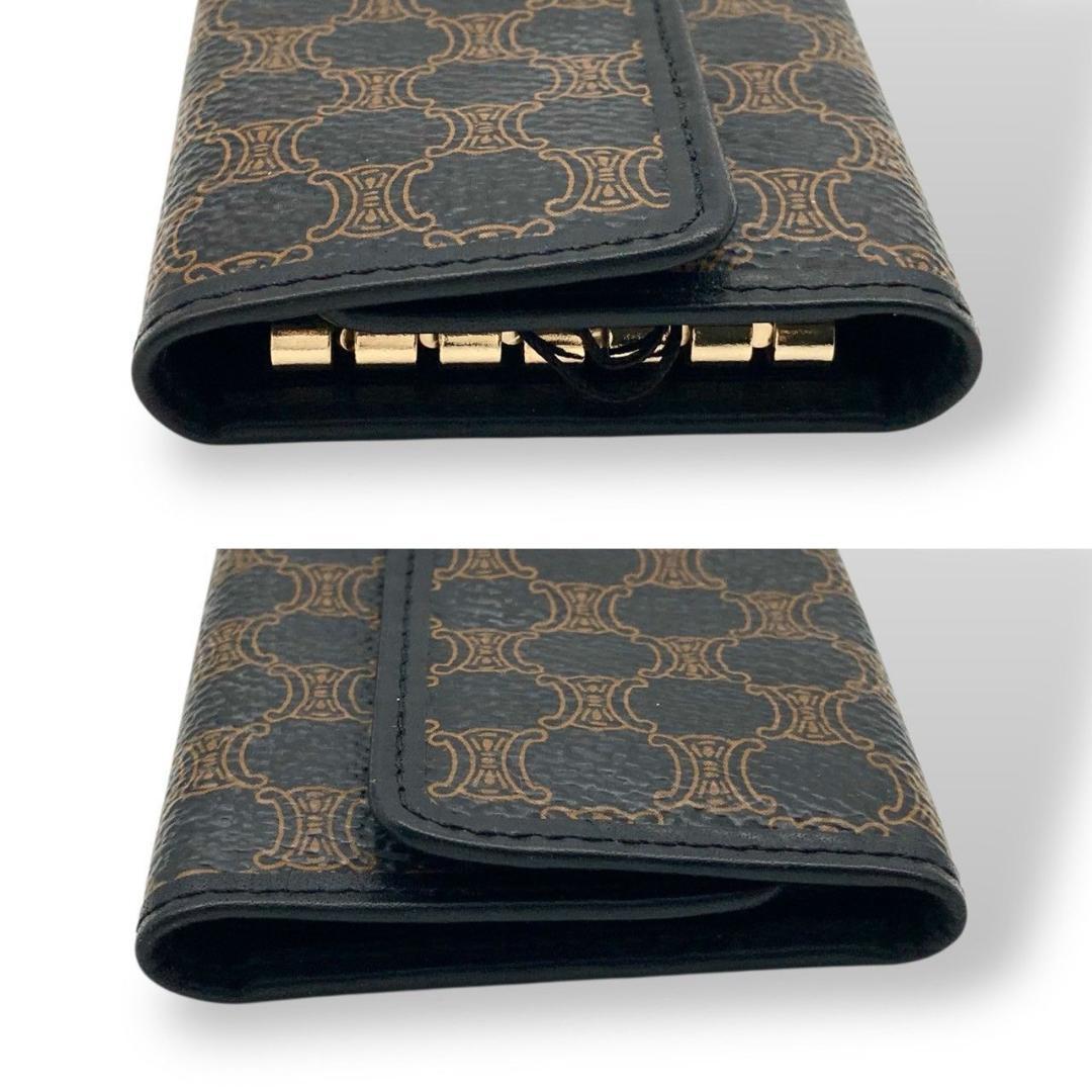 セリーヌ 6連キーケース レザー ブラウン マカダム 新品 タグ付き 70602