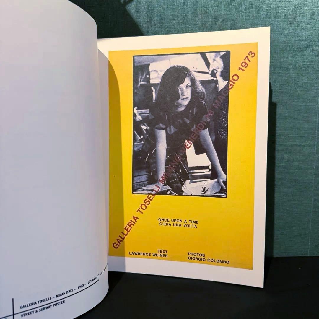 1986出版 Lawrence Weiner ローレンス・ウェイナー 作品集