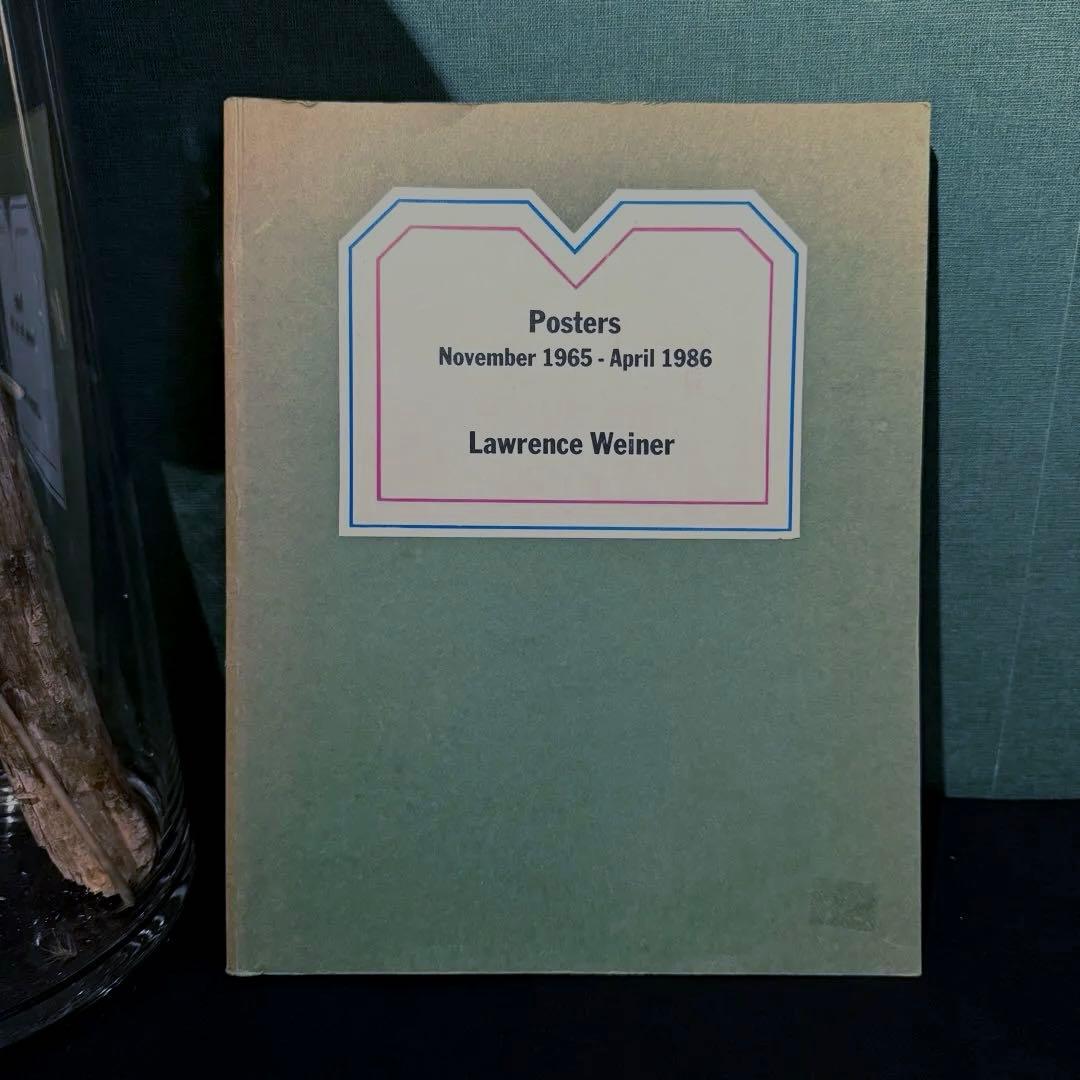 1986出版 Lawrence Weiner ローレンス・ウェイナー 作品集