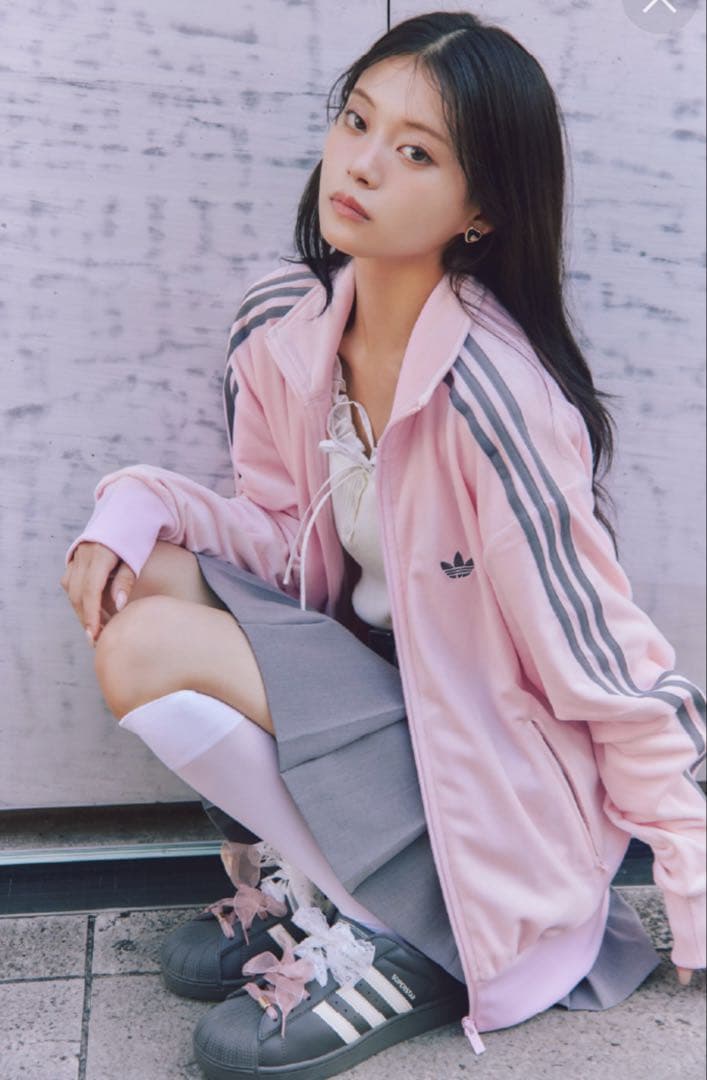 新品⭐︎adidas Originals for SNIDEL ピンク　ジャージ