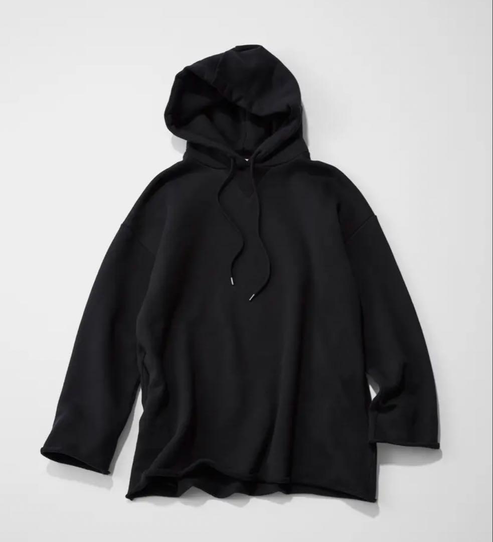 新品★Meravel ミーラベル relaxing hoodie フーディ 黒